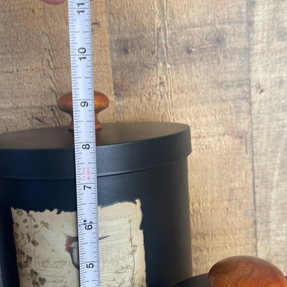 Upcycled Bird canister set - Picture 7 of 14